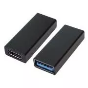 PremiumCord Adapter, spojnik, USB-C samica - USB 3.0 samica