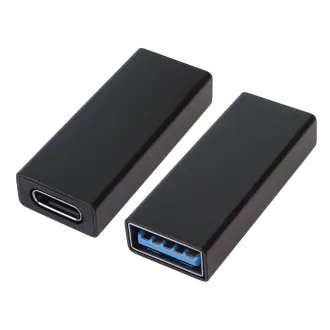 PremiumCord Adapter, spojnik, USB-C samica - USB 3.0 samica