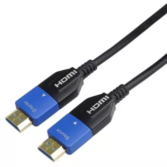 PREMIUMCORD Ultra High Speed HDMI 2.1 optični kabel 8K@60Hz 4K@120Hz 25m pozlačen