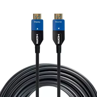PREMIUMCORD Ultra High Speed HDMI 2.1 optični kabel 8K@60Hz 4K@120Hz 25m pozlačen