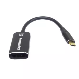 PREMIUMCORD Adapter USB-C na DisplayPort DP1.4 8K@60Hz in 4k@120Hz