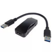 PremiumCord Adapter USB 3.0 na HDMI z zvokom, FULL HD 1080p