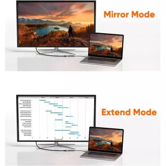 PremiumCord Pretvornik iz USB-C v HDMI2.0 USB3.0 Audio PD (za iPad Pro)