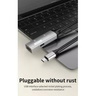 PREMIUMCORD USB-C repeater in podaljšek, moški-ženska, 5Gbps, aluminij 10m