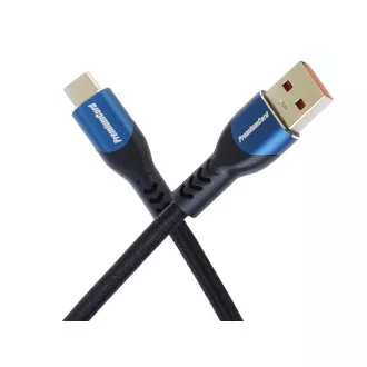 PREMIUMCORD Kabel USB-C na USB 2.0, polnilni, 5A, 1m