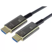 PREMIUMCORD Ultra hitri optični kabel HDMI 2.1 8K@60Hz, pozlačen, 50 m