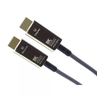 PREMIUMCORD Ultra hitri optični kabel HDMI 2.1 8K@60Hz, pozlačen, 50 m