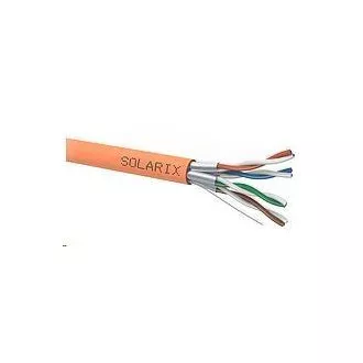Instalacijski kabel Solarix STP, Cat6A, žica, LSOH B2ca, tuljava 500 m SXKD-6A-STP-LSOH-B2ca