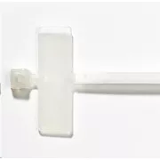 Solarix Izvlečni trak za nalepke, 2, 4 x 103 mm, bel, 100 kosov SXSPS-103-WH