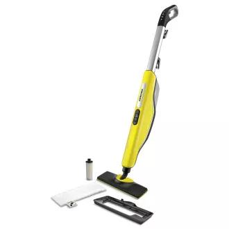 Karcher SC 3 Upright Steam Mop, 1600 W, odstrani do 99,999 % virusov in 99,99 % običajnih gospodinjskih bakterij, bel