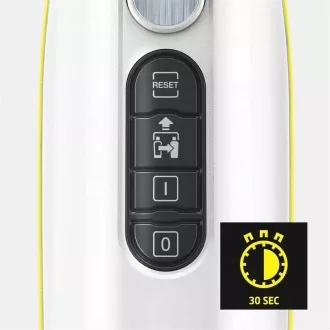 Karcher SC 3 Upright Steam Mop, 1600 W, odstrani do 99,999 % virusov in 99,99 % običajnih gospodinjskih bakterij, bel