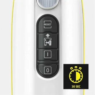 Karcher SC 3 Upright Steam Mop, 1600 W, odstrani do 99,999 % virusov in 99,99 % običajnih gospodinjskih bakterij, bel - Rabljeno
