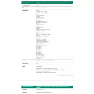 HPE Networking Instant On Secure Gateway 5-portni SmartRate 2,5G PoE  64W SG2505P