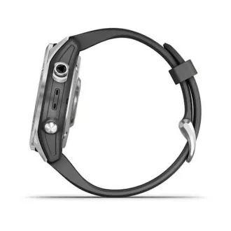 Garmin fenix 7s Glass, srebrn/grafitni silikonski trak, EU Garmin fenix 7s Glass, srebrn/grafitni silikonski trak, EU