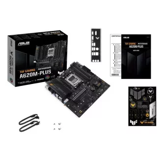 ASUS MB Sc AM5 TUF GAMING A620M-PLUS, AMD A620, 4xDDR5, 1xHDMI, 2xDP, mATX
