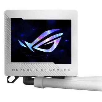 ASUS CPU vodni hladilnik AIO ROG RYUJIN III 240 ARGB WHITE, 2x120mm, LGA1851, AM5