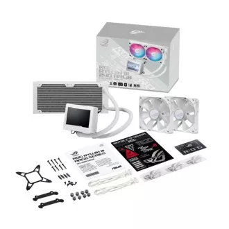 ASUS CPU vodni hladilnik AIO ROG RYUJIN III 240 ARGB WHITE, 2x120mm, LGA1851, AM5