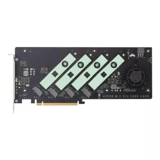 ASUS HYPER M.2 x16 GEN5 kartica, 4xM.2 ASUS HYPER M.2 x16 GEN5 kartica, 4xM.2