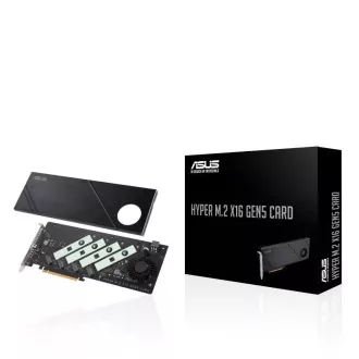 ASUS HYPER M.2 x16 GEN5 kartica, 4xM.2 ASUS HYPER M.2 x16 GEN5 kartica, 4xM.2