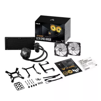ASUS CPU vodni hladilnik AIO TUF GAMING LC II 240 ARGB, 2x120mm, LGA1851, AM5
