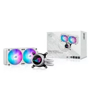 ASUS CPU vodni hladilnik AIO ROG STRIX LC III 240 ARGB WHITE, 2x120mm, LGA1851, AM5