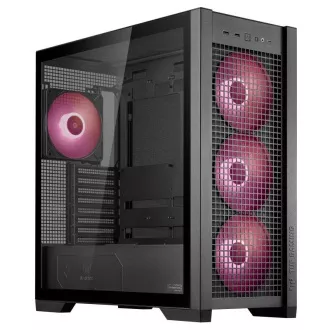 ASUS ohišje TUF GAMING CASE (GT302) TG, Mid Tower, 4x 140mm ARGB ventilator, črno