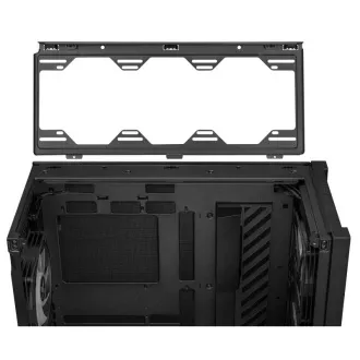 ASUS ohišje TUF GAMING CASE (GT302) TG, Mid Tower, 4x 140mm ARGB ventilator, črno