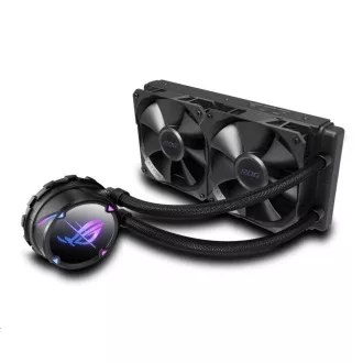 ASUS CPU vodni hladilnik AIO ROG STRIX LC II 240, 2x120mm, LGA1851, AM4 ASUS CPU vodni hladilnik AIO ROG STRIX LC II 240, 2x120mm, LGA1851, AM4