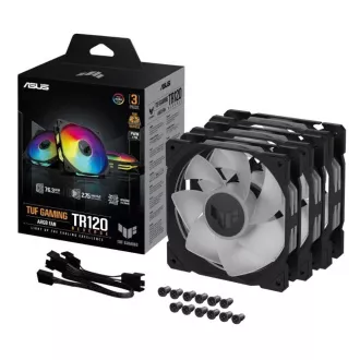 ASUS ventilator TUF GAMING TR120 ARGB Reverse, 3x120mm, črn