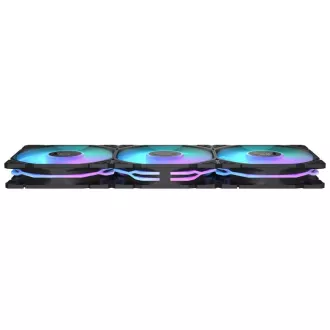 Ventilator ASUS TUF GAMING TR120 ARGB, 3x120 mm, črn