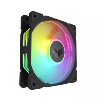 Ventilator ASUS TUF GAMING TR120 ARGB, 3x120 mm, črn