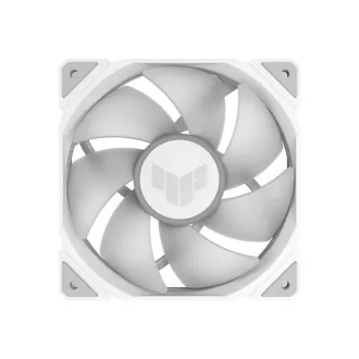 Ventilator ASUS TUF GAMING TR120 ARGB, 1x120mm, bele barve
