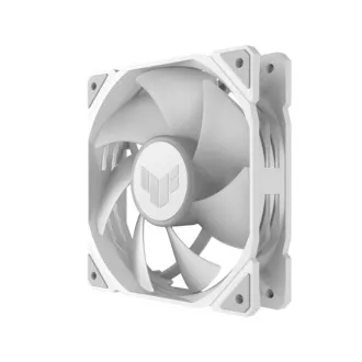 Ventilator ASUS TUF GAMING TR120 ARGB, 1x120mm, bele barve