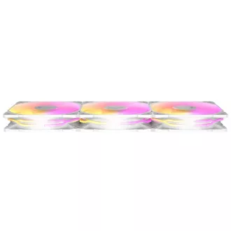 Ventilator ASUS TUF GAMING TR120 ARGB, 3x120 mm, bele barve
