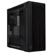 ASUS ohišje PROART PA602 WOOD TG PWM BLACK, Mid Tower, prozorna stranska plošča, črno