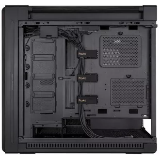 ASUS ohišje PROART PA602 WOOD METAL PWM BLACK, Mid Tower, črno