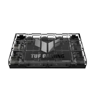 ASUS TUF GAMING ARGB FAN HUB, 6x ARGB ventilator, 2x SATA, črn