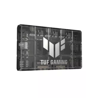 ASUS TUF GAMING ARGB FAN HUB, 6x ARGB ventilator, 2x SATA, črn