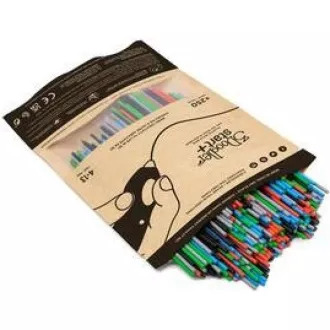 3Doodler polnilo ECO-PCL za 3D pero Start  250 kosov - črno, rdeče, sivo, modro