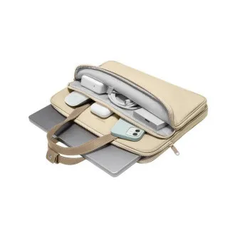 tomtoc torba čez ramo – za 14-palčni in 13-palčni MacBook Pro / Air, kaki tomtoc torba čez ramo – za 14-palčni in 13-palčni MacBook Pro / Air, kaki