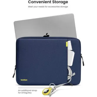 tomtoc Sleeve Kit – 13-palčni MacBook Pro / Air, mornarsko modra
