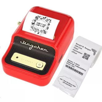 Niimbot tiskalnik nalepk B21S Smart, rdeč   zvitek nalepk 210 kosov