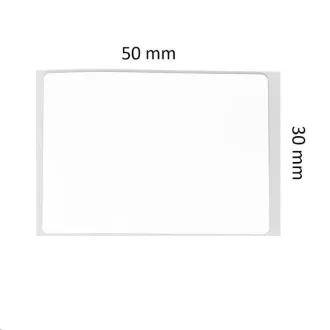 Niimbot etikete R 50x30mm 230 kosov bele barve za B21, B21S, B3S, B1 Niimbot etikete R 50x30mm 230 kosov bele barve za B21, B21S, B3S, B1