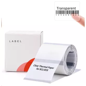 Niimbot etikete ER 40x30mm 230pcs Transparent za B21, B21S, B3S, B1 Niimbot etikete ER 40x30mm 230pcs Transparent za B21, B21S, B3S, B1