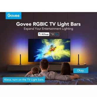 Govee SMART LED RGBIC plošča 38 cm za TV 43-75" - 2 kosa