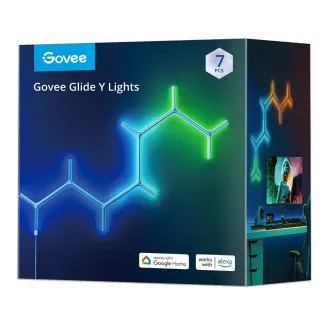 Govee LED RGBIC Y Shape Light Panel - 7pcs