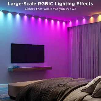 Govee RGBIC stropni LED niz dolgih luči 5m Govee RGBIC stropni LED niz dolgih luči 5m