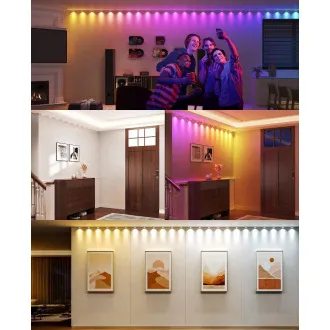 Govee RGBIC stropni LED niz dolgih luči 5m Govee RGBIC stropni LED niz dolgih luči 5m