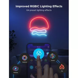 Govee Neon 2 MATTER fleksibilen LED trak (3 m) - RGBIC