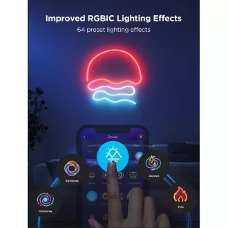 Govee Neon 2 MATTER fleksibilen LED trak (5 m) - RGBIC